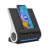 Azpen Dockall D108 Wireless-Ladedock mit verbesserten Bluetooth-Lautsprechern Schnurlos Charging...