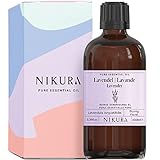 Nikura Lavendelöl - 100ml | Ätherisches Öl | 100% reines natürliches Öl | Perfekt für...