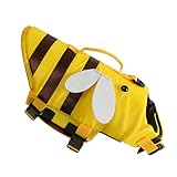 Hundeschwimmwesten für Bootfahren, atmungsaktive Haustier-Schwimm-Sicherheitsweste, wasserdicht...
