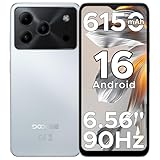 DOOGEE Note 56 Android 16 Smartphone Ohne Vertrag, 6150mAh Akku, 8,45mm Ultradünn + 6.56' HD + 90Hz...