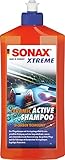 SONAX XTREME Ceramic ActiveShampoo (500 ml) Pflegeshampoo mit Versiegelungseffekt für eine lang...