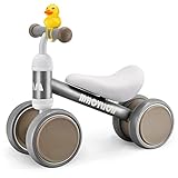 MHCYLION Kinder Laufrad ab 1 Jahr Balance Lauflernrad Spielzeug mit 4 Räder für 10-24 Monate Baby,...