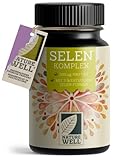 Selen hochdosiert 365x 200µg Tabletten Komplex aus 3 hochwertigen Selenium-Quellen: Selenhefe,...