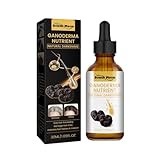 Black Ganoderma Lucidum Black Hair Lotion Nährende und feuchtigkeitsspendende Haaressenz 30ml