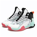 Coole Sneaker Jungs Kinder-Basketballschuhe, Turnschuhe, Mädchen-Turnschuhe, Bequeme...