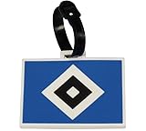 Hamburger SV HSV Kofferanhänger Raute, ca. 8,9 x 6,5 cm; Polyester
