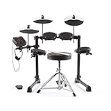Alesis Debut Kit – Kinder Drum Kit mit 4 Mesh E-Drum Set Pads, 120 Sounds, 60 Lektionen,...