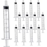 50 Stück 3ml Spritze Einwegspritzen Ohne Nadel 3ml Spritzen Dosierspritze für Nachfüllen, Labors,...