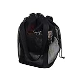 Générique Große Strandtasche für Damen, Netz, Shopping, , Damen, große Mehrzwecktasche, Pool,...