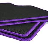 AUTOTEPPICH-Stylers NF100 Schwarze Fußmatten passend für VW Golf IV 4 inkl. Variant 1997-2006 mit...