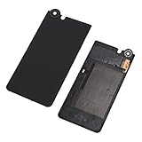 Batteriefach für BlackBerry KEYone für Handy-Rückseite 无节点 Handyzubehör Schwarz (Schwarz)