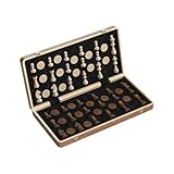 Schachspiel Klappbar Typ, Magnetisches Schachspiel Aus Holz, Reiseaktivitäten Für Wartebereich...