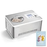 SPRINGLANE Eismaschine & Joghurtbereiter Elisa 2,0 L mit selbstkühlendem Kompressor 180 W,...