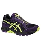 Asics Gel-fujitrabuco 4 G-tx, Damen Traillaufschuhe, Schwarz (black/flash Yellow/plum 9007), 42 EU