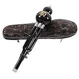 FRCOLOR Hulusi C Ethnisches Musikinstrument Kupfernickel für Anfänger Tragbarer Box für die Welt...