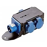 as - Schwabe MIXO-Stromverteiler Camping - Campingadapter - Mobiler Stromverteiler - hochbruchfest -...