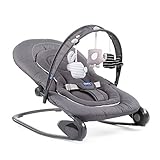 CHICCO WIPPE HOOPLA MOON GREY mit abnehmbarem 'Slide Line'-Spielbogen inkl. Spielfiguren, Fix- und...