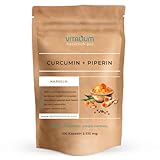 Curcuma Extrakt – Hochdosiert: Curcumingehalt einer Dose entspricht 40.000mg Kurkuma –...