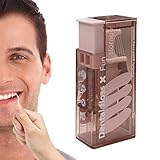 Tragbare automatische Zahnseide Aufbewahrungsbox - Kompakter Zahnseide Pick-Halter,...