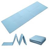 Narwhal Klappbare Yogamatte Rutschfest Tragbare Geeignet Als Gymnastikmatte Pilates Matte...