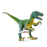 SCHLEICH Dinosaurs | Velociraptor 14585 | detailgetreuer Dino mit beweglichem Kiefer und Armen |...