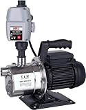 T.I.P. Hauswasserautomat Edelstahl 2800 l/h 42m Höhe 550W - Druckgesteuerte Pumpe mit...
