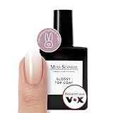 MISS SOPHIE'S Top Coat -'Glossy', glänzender Überlack für Nagelfolien (Nail Wraps) und Nagellack,...