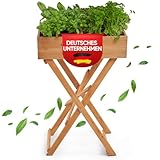 Sonnweg Kräuterhochbeet für Balkon Garten Terrasse [für jeden Gärtner geeignet] Hochbeet...