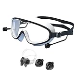 Schwimmbrille, Polarisiert, Anti-Nebel-Schwimmbrille Schwimmbrille für Erwachsene Herren, Damen...
