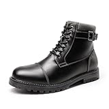 Bruno Marc Herren Motorrad Stiefel Chukka Stiefeletten Biker Freizeitschuhe Boots,Size...