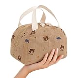 LERANXIN Lunch Tasche, 6,5 L Isoliertasche, Tragbares Lunchbox Tasche, Faltbares Thermotasche...