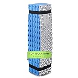 Alpteq® SchlafPlatz Isomatte faltbar – IXPE Thermomatte & Schlafmatte für Camping & Wandern,...