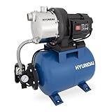 HYUNDAI Hauswasserwerk HWW12050-ST | 1200 W, 19 L Stahl-Kessel | Fördermenge 5.000 l/h,...