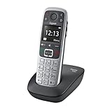 Gigaset E560 - Schnurloses Senioren DECT-Telefon - Notruftaste für 4 SOS-Nummern, seitliche...