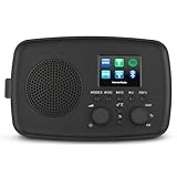 MEDION Internetradio mit DAB+ Life IRE-1 (WLAN, DAB Plus UKW Radio, Bluetooth, EQ,...
