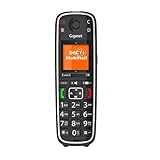 Gigaset E720HX – DECT-Mobilteil mit Ladeschale – Schnurloses Senioren-Telefon für Router und...