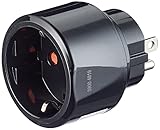 Brennenstuhl Reisestecker/Reiseadapter (Reise-Steckdosenadapter für: USA Steckdose und Euro...