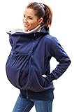 Wasserdichte ALL-WEATHER 3in1 - Tragejacke & Umstandsjacke & Damenjacke Softshell in einem aus...