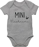 Body Junge Mädchen - Zur - Mini Nachname | Schwangerschaft verkünden Geschenk Geburt Baby - 1/3...