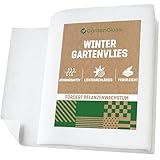 GardenGloss Gartenvlies Wintervlies Für Pflanzen Frostschutz-Vlies Pflanzen Winter,...