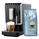 Tchibo Kaffeevollautomat Esperto Latte inkl. 1kg Barista Caffè Crema für Caffè Crema, Espresso,...