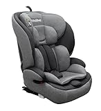 KidsZone Kindersitz 9-36kg für Autos mit und ohne ISOFIX - Kinderautositze für Gruppe 1/2/3-5...