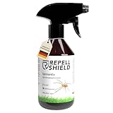 RepellShield Anti Spinnenspray - 250ml - Ultrakonzentriertes Pfefferminzöl zur Spinnenabwehr - Ohne...