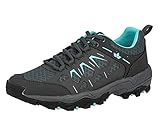 Lico Unisex Sierra Trekking-& Wanderhalbschuhe, Anthrazit Türkis, 40 EU