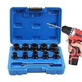 Sechskant-Schraubenausdreher - 11-Teiliges Robustes Muttern-Entferner-Set Mit...