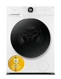 Midea MF200D86WB-14EAS Waschtrokner, 8/6kg Waschen/Trocknen, Inverter Mortor, Auffrischen, 60 Min....
