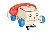 Fisher Price Classics 1694 Chatter-Spielzeugtelefon, Retro-Nachziehspielzeug für Babys,...