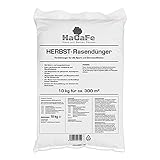 10kg (1 x 10kg) HaGaFe Herbstrasendünger, Herbst - Rasendünger, Dünger, Kaliumdünger für...