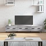 Homgoday TV-Lowboard TV-Schrank Fernsehtisch Fernsehschrank TV-Regal für Fernseher TV-Board...