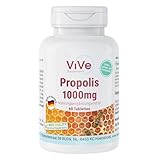 Propolis 1000mg - 60 Tabletten - Hochdosiert | Qualität aus Deutschland von ViVe Supplements
